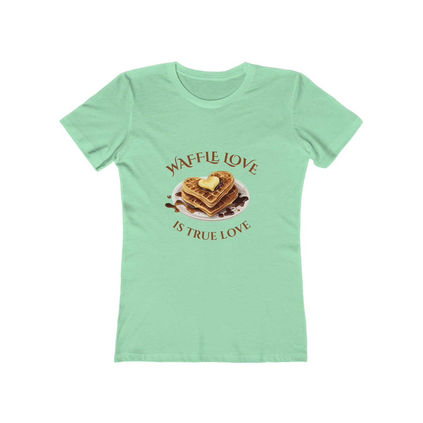 Waffle Love Is True Love - Women's T-shirt