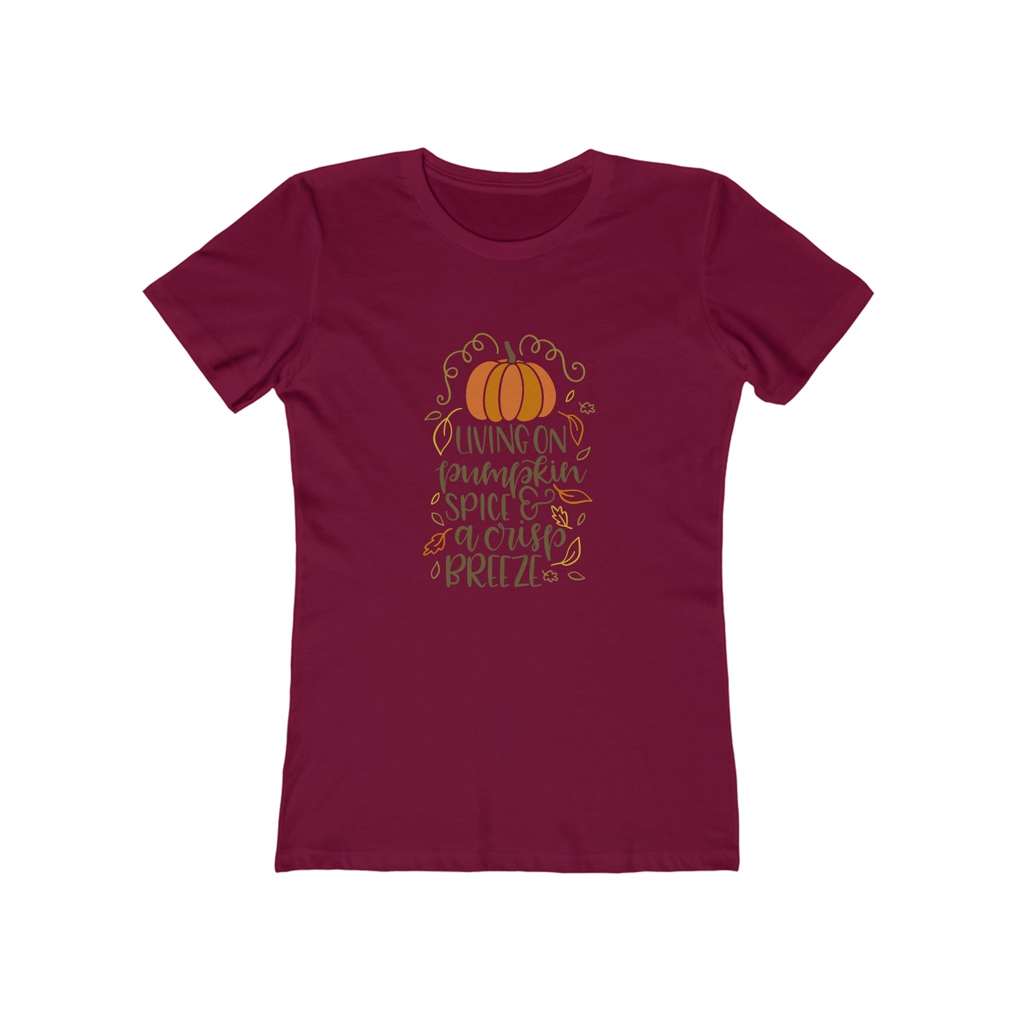 Living On Pumpkin Spice - Women's T-shirt
