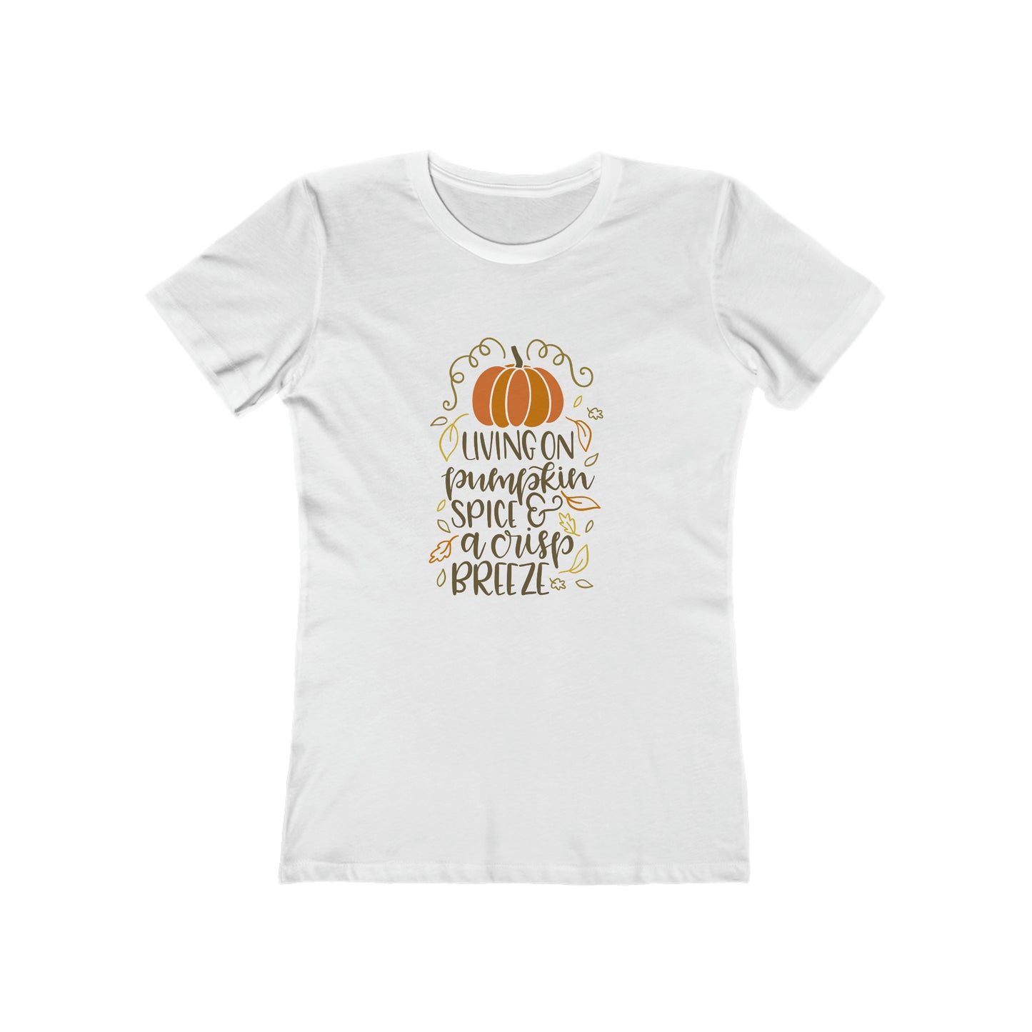 Living On Pumpkin Spice - Women's T-shirt
