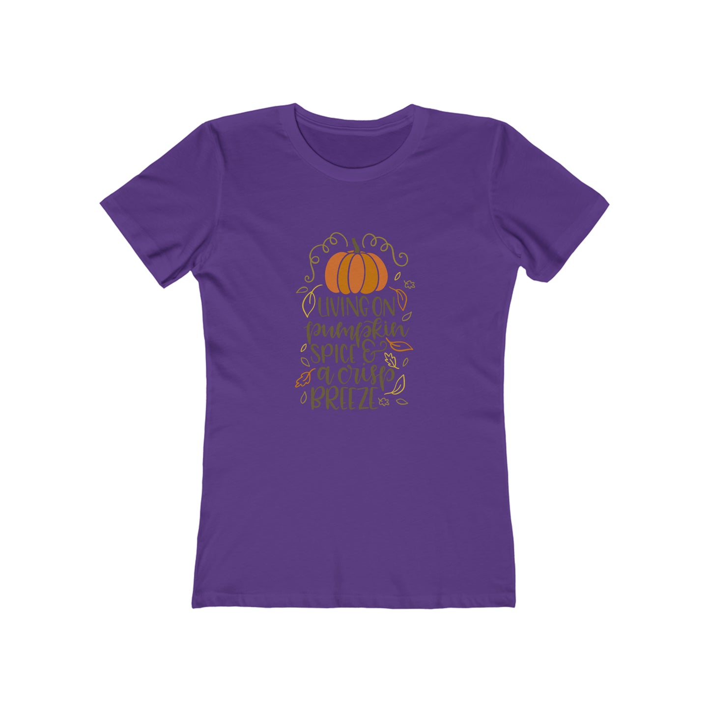 Living On Pumpkin Spice - Women's T-shirt
