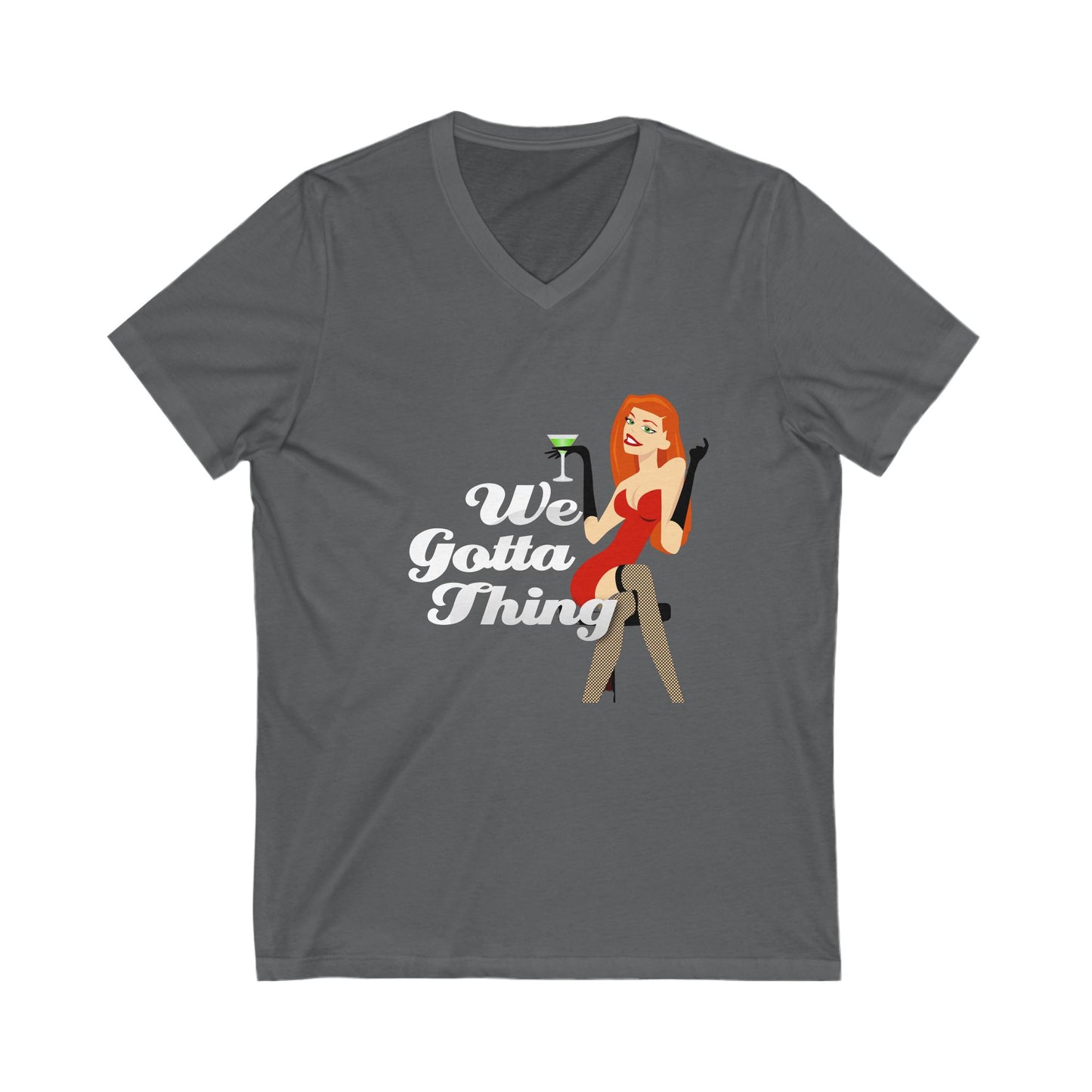 WGT - Unisex Jersey Short Sleeve V-Neck Tee