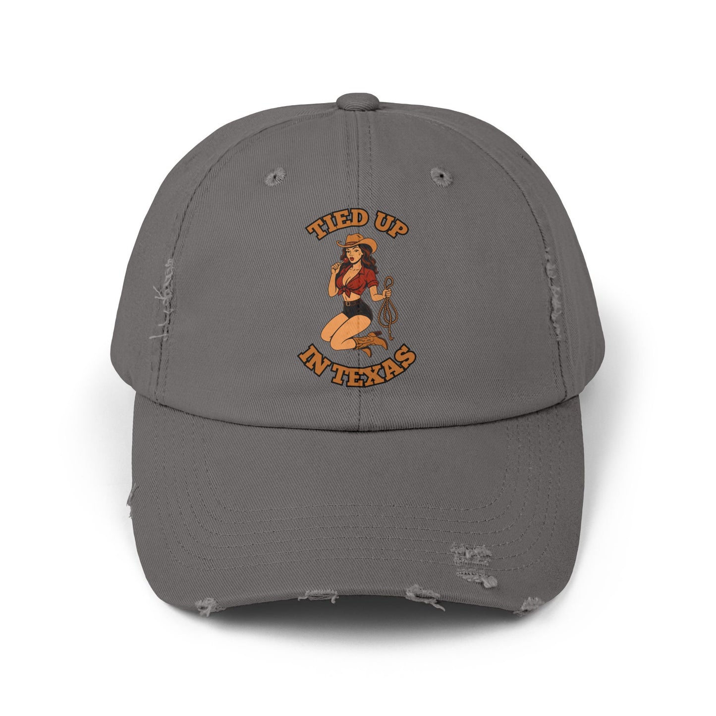Tied Up in Texas - Distressed Cap