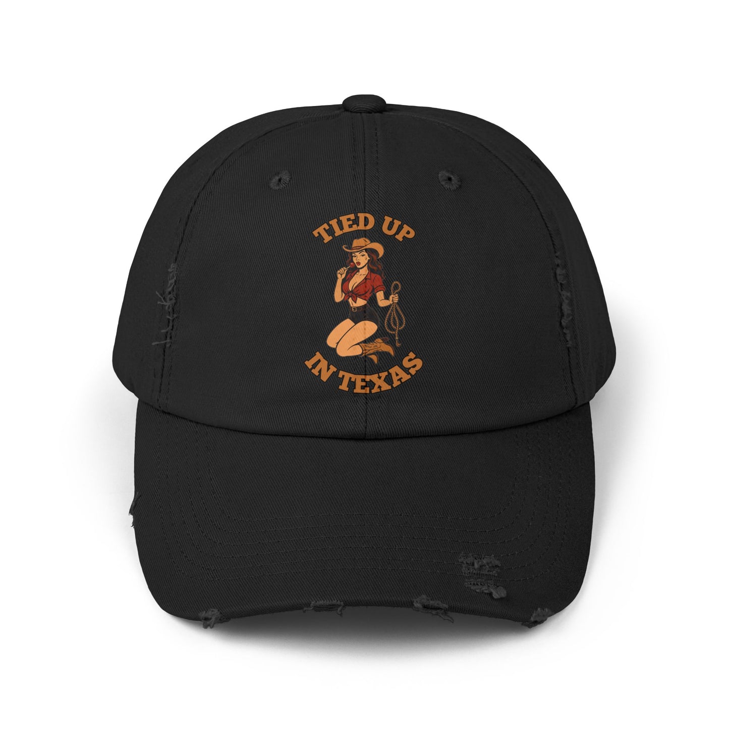 Tied Up in Texas - Distressed Cap