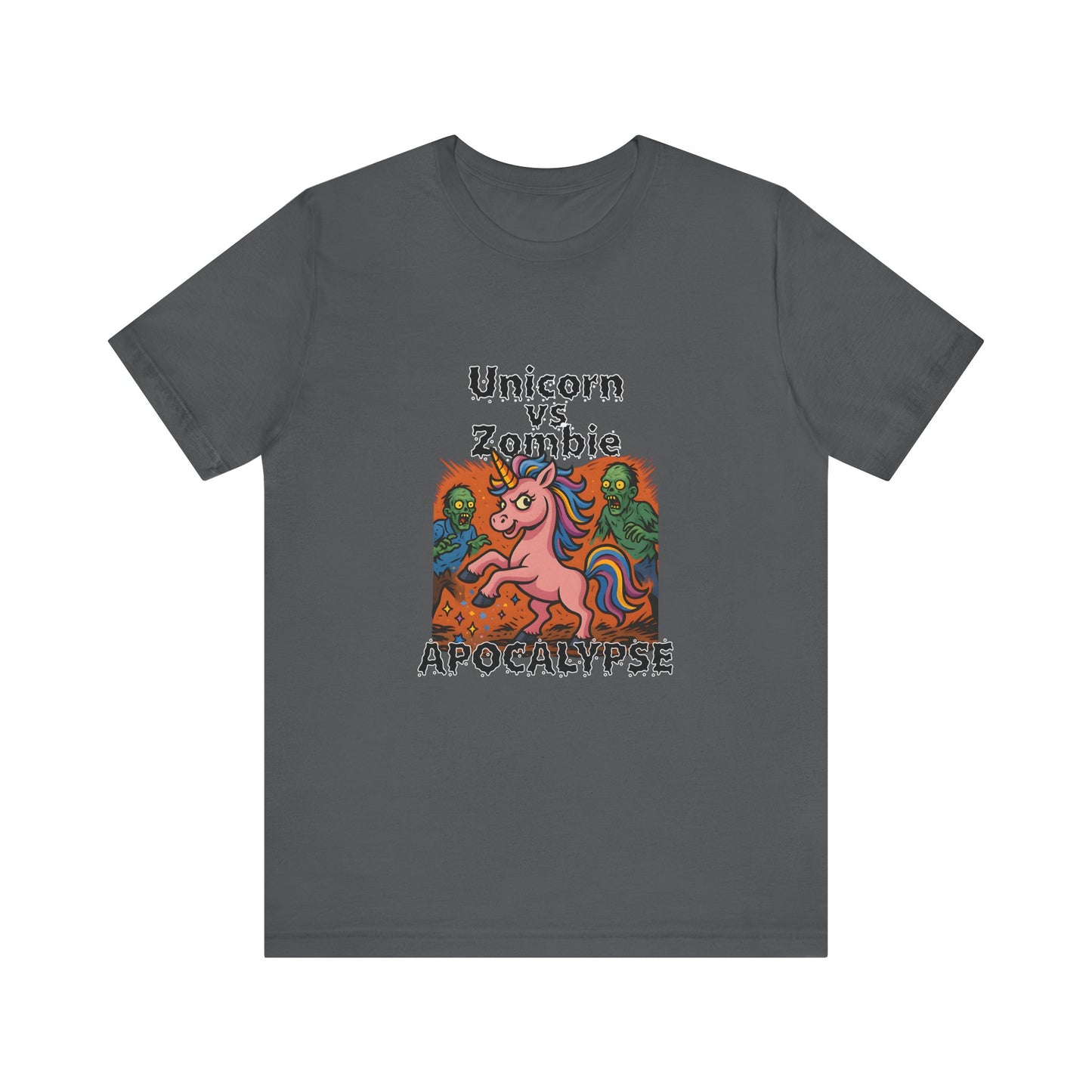 Unicorn vs Zombie Apocalypse - Unisex T-Shirt