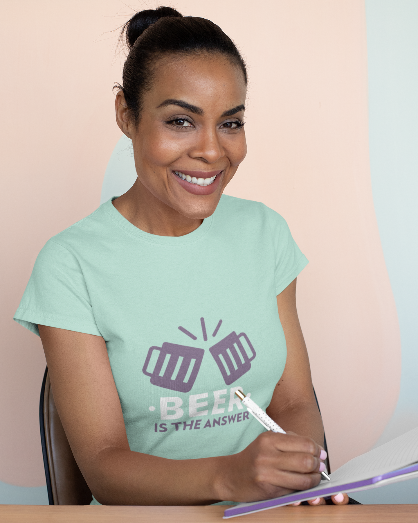 Beer Is The Answer - Women's T-shirt