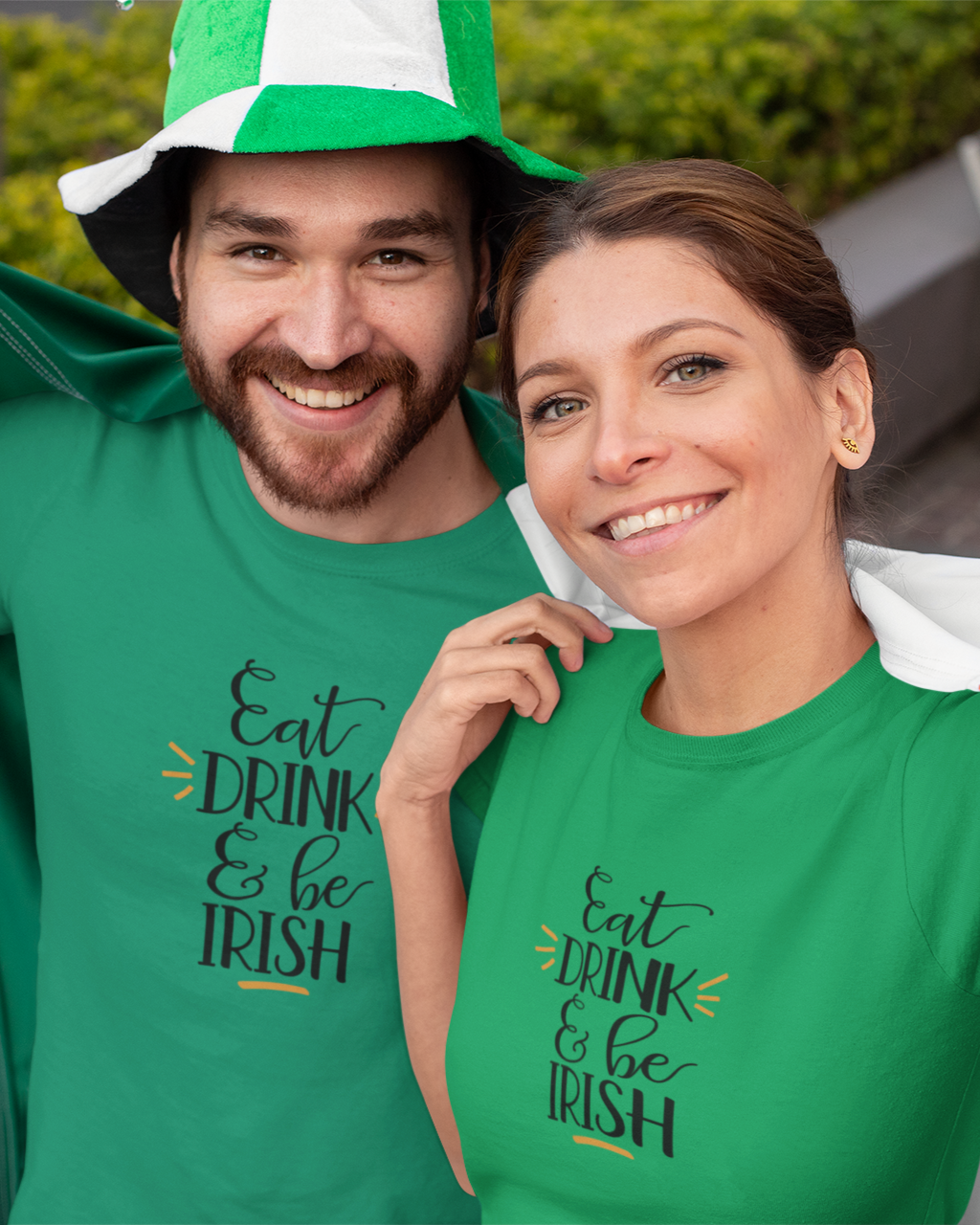 Eat, Drink, and be Irish - Women's T-shirt