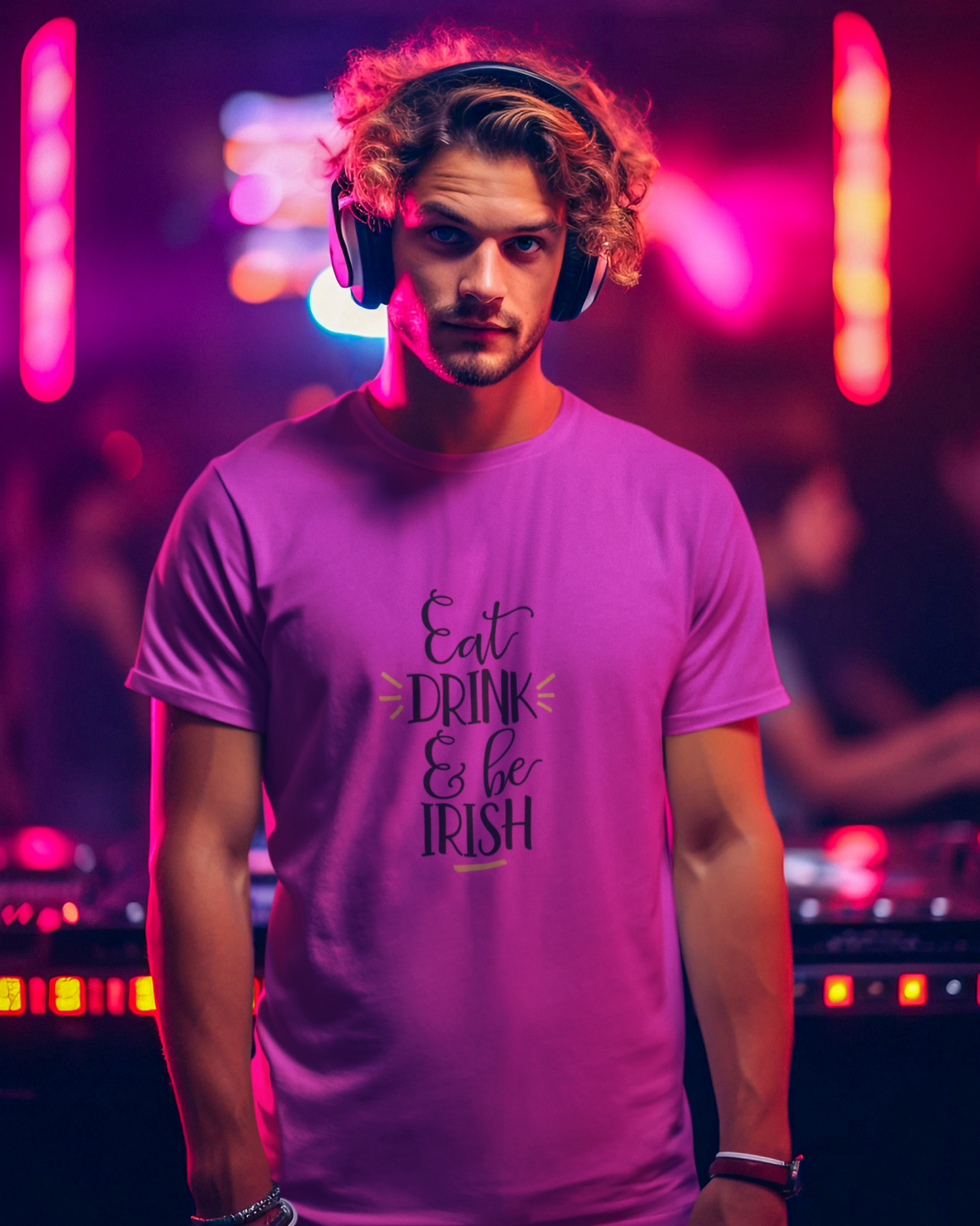 Eat, Drink, and be Irish - Men's T-shirt