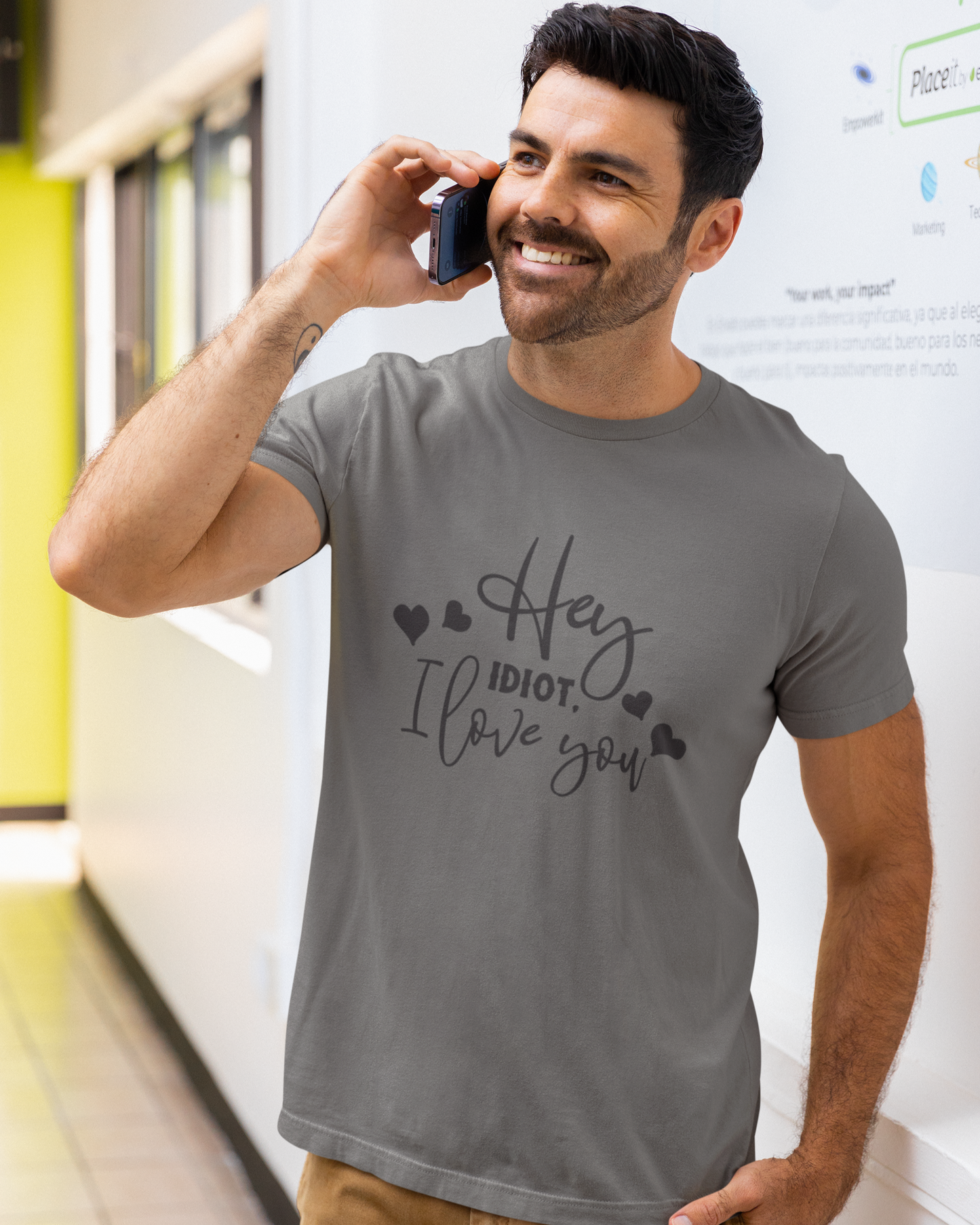 Hey Idiot. I Love You - Unisex T-Shirt