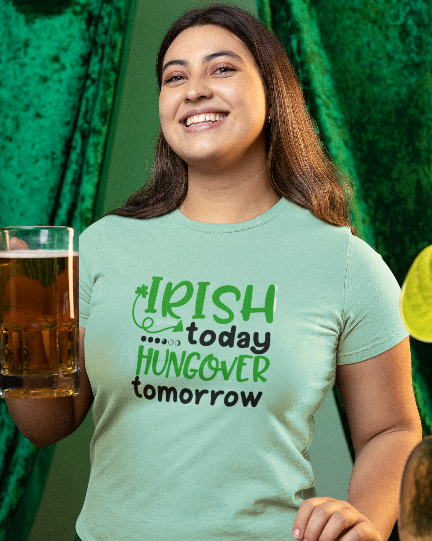 Irish Today... Hungover Tomorrow - Women's T-shirt