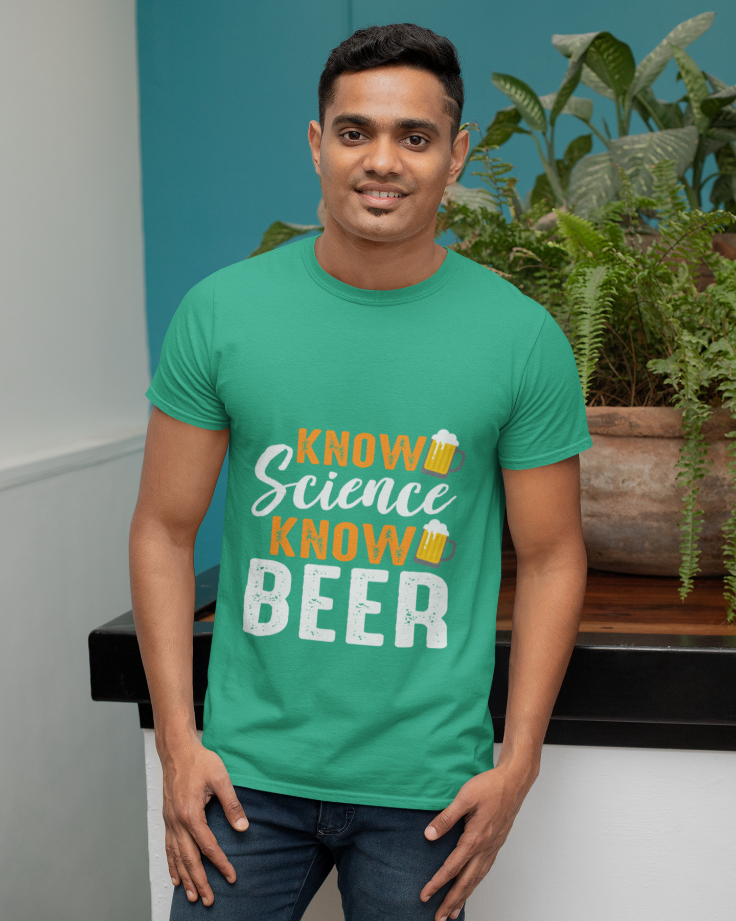 Know Science Know Beer - Unisex T-Shirt