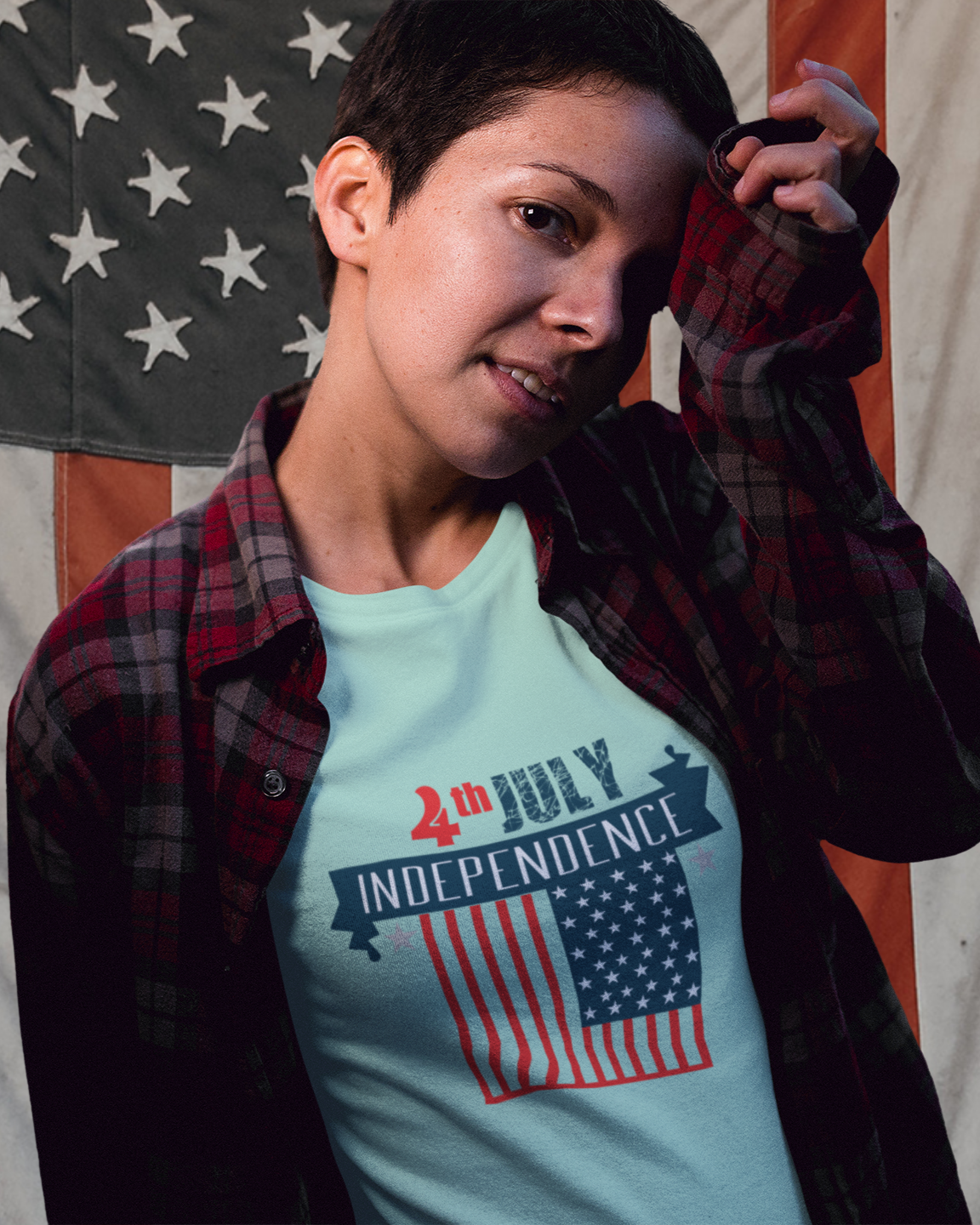 4th July Independence - Women's T-shirt