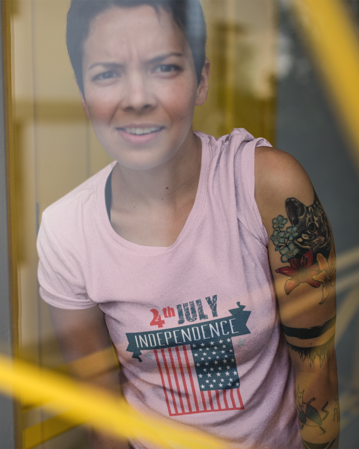 4th July Independence - Women's T-shirt