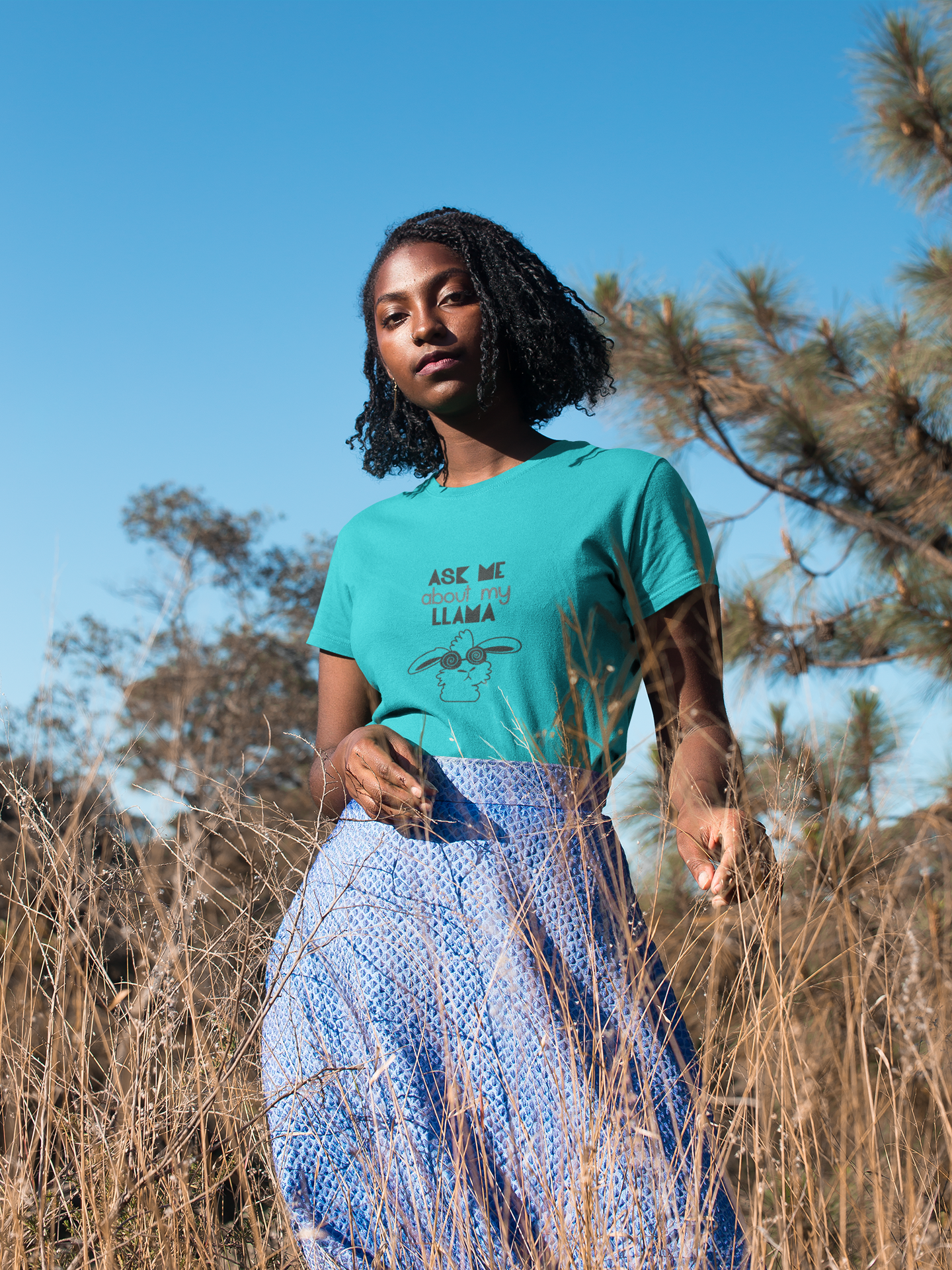 Ask Me About Llama - Women's T-shirt