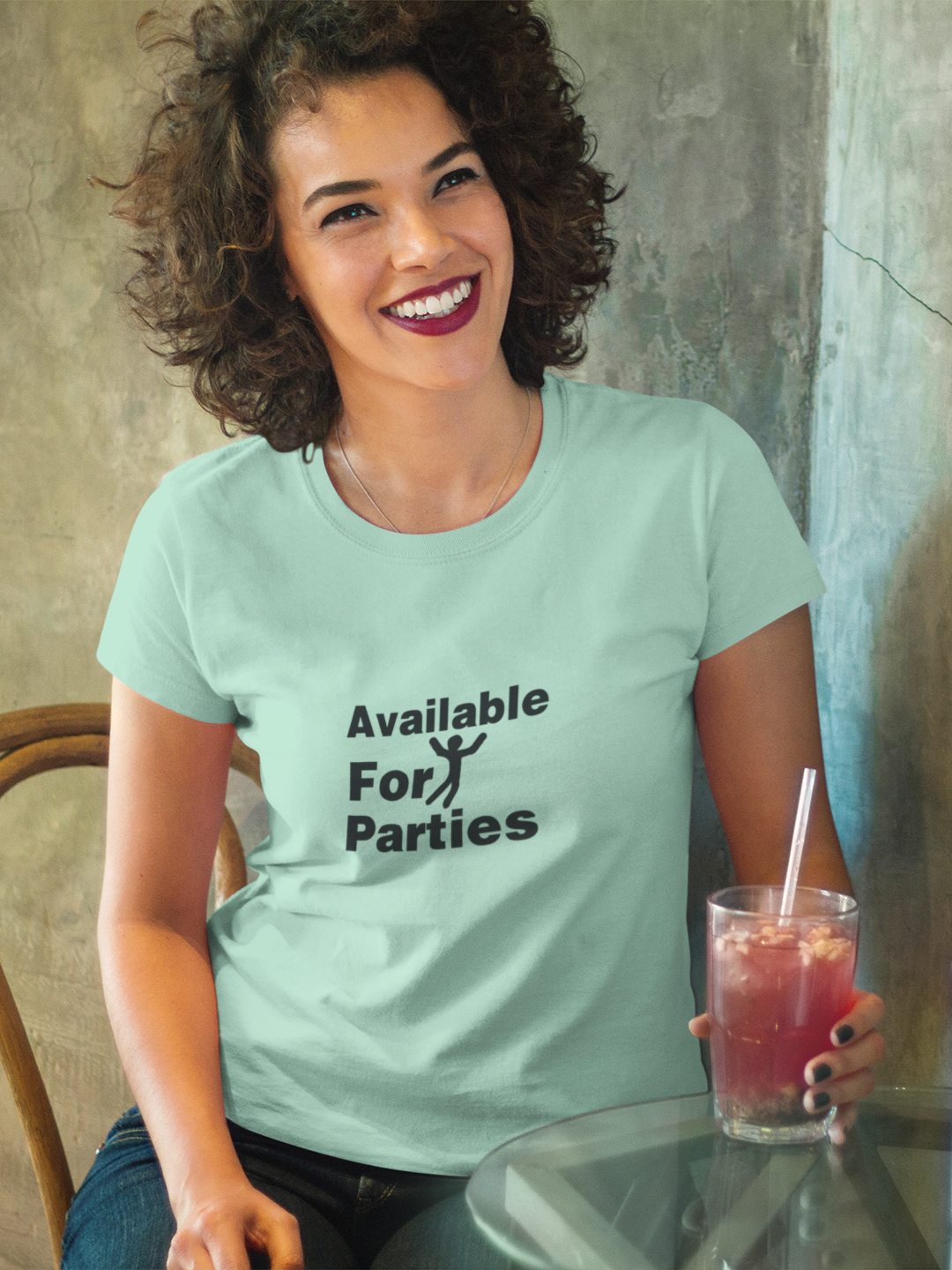 Available For Parties - Women's T-shirt