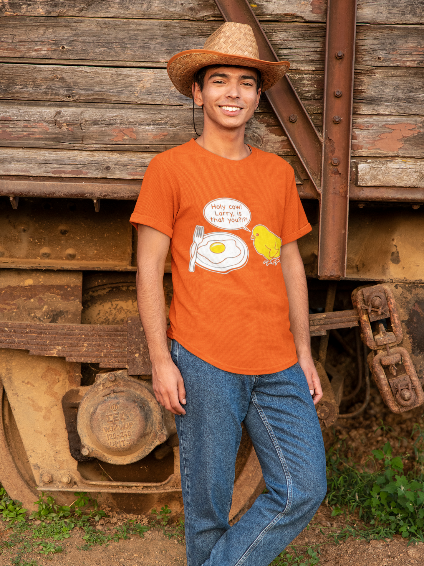 Holy Cow! Larry Is That You?!?! - Unisex T-Shirt