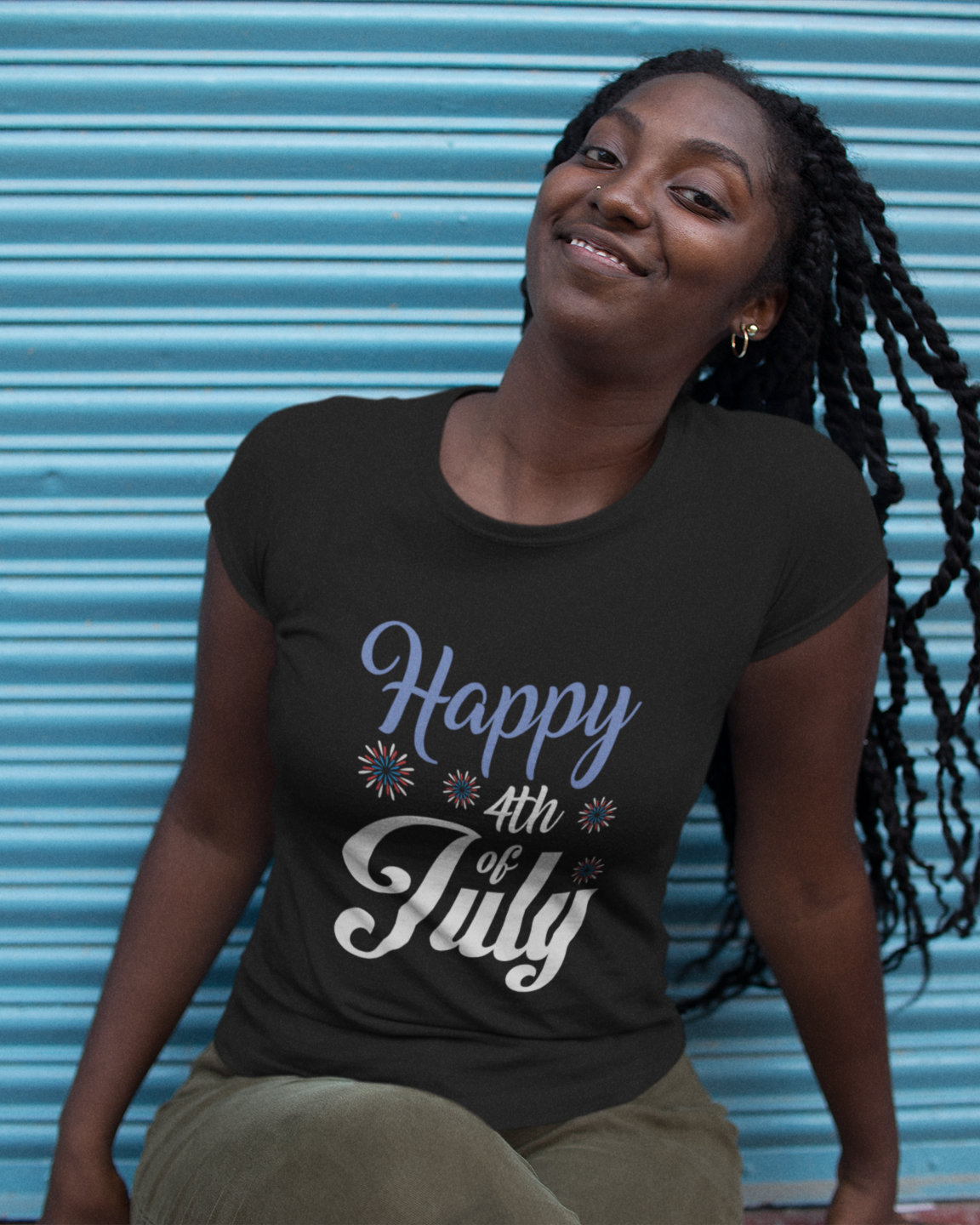 Happy 4th of July - Women's T-shirt