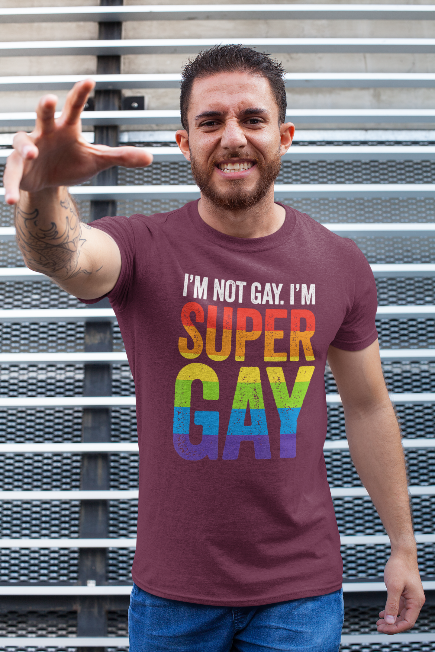 I'm Not Gay I'm Super Gay 3 - Unisex T-Shirt