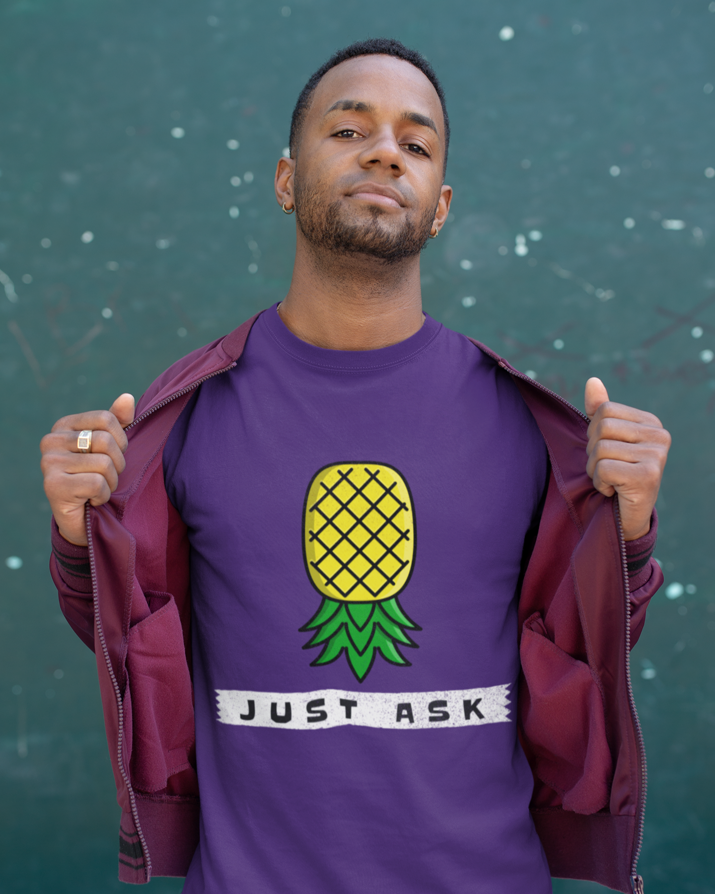 Pineapple top tee shirt