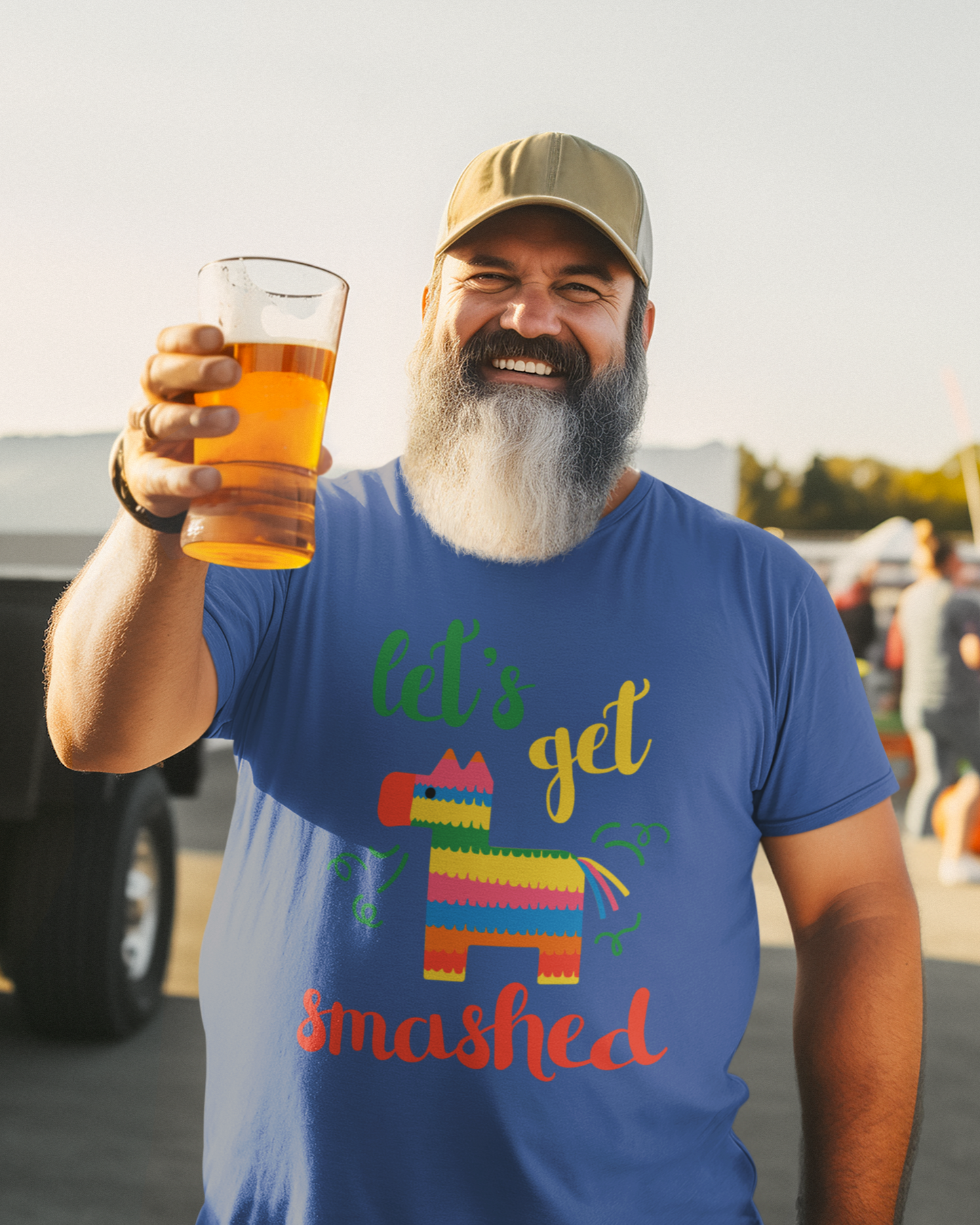 Let's Get Smashed - Men's T-shirt
