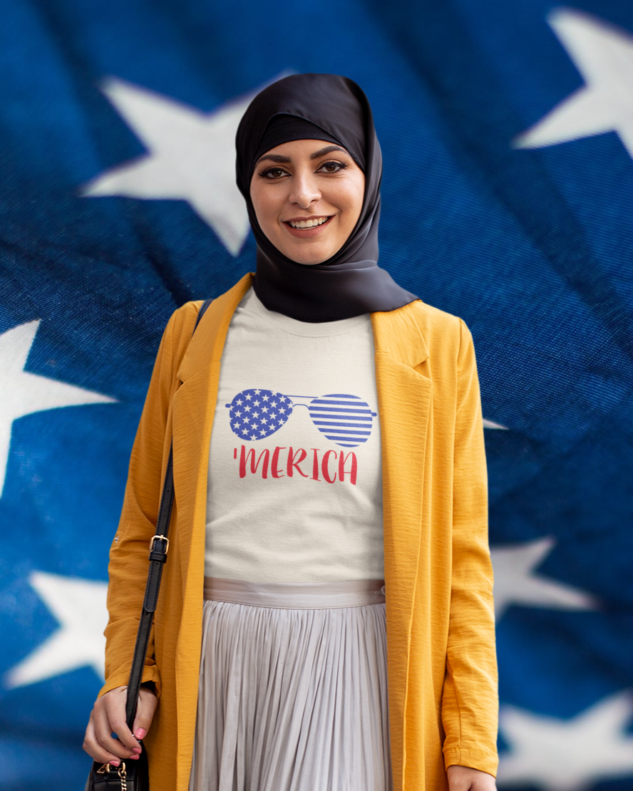 Merica Glasses - Women's T-shirt