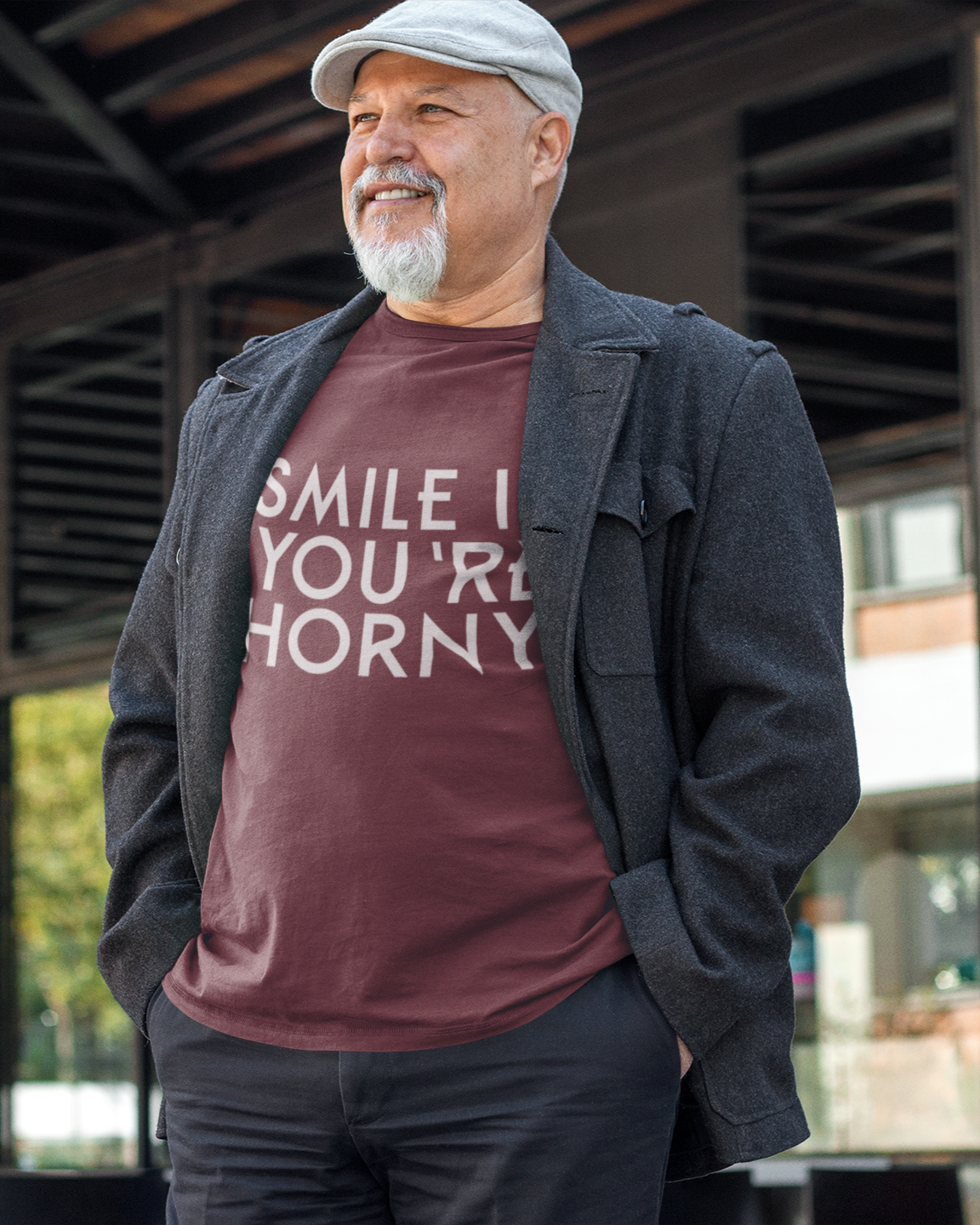 Smile If You're Horny - Unisex T-Shirt