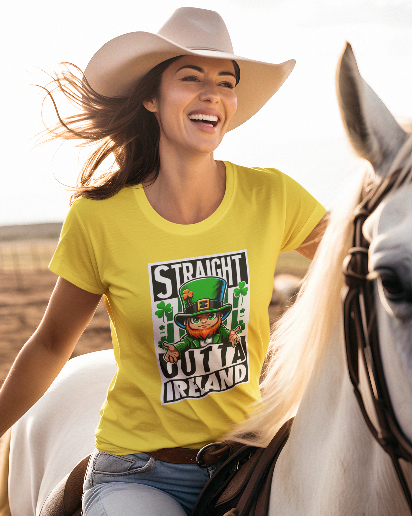 Straight Outta Ireland - Women's T-shirt