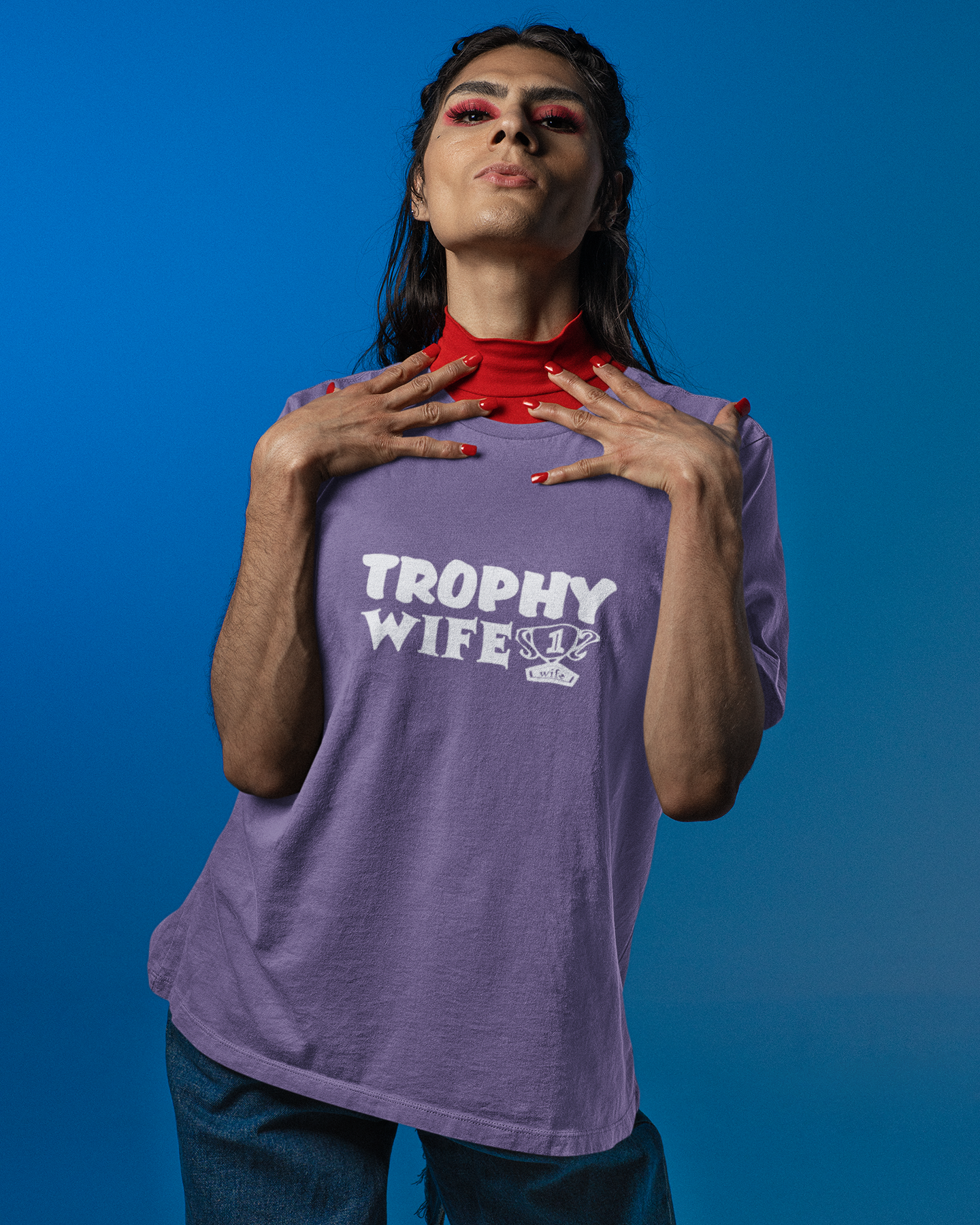Trophy Wife (with trophy) 2 - Unisex T-Shirt
