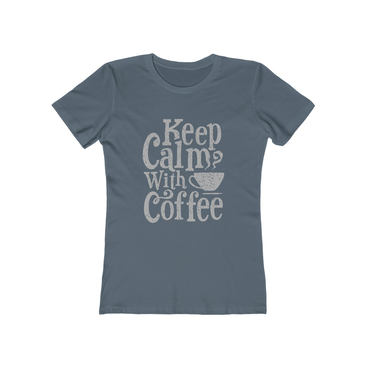Keep Calm With Coffee - Women's T-shirt
