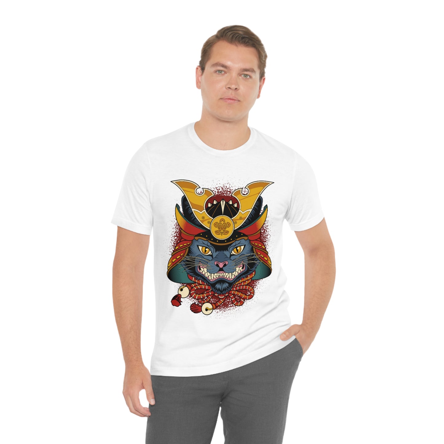 Samurai Cat - Unisex T-Shirt