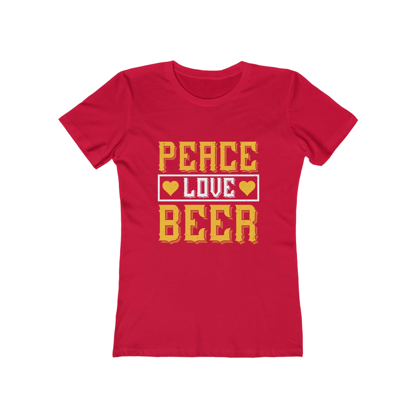 Peace Love Beer - Women's T-shirt