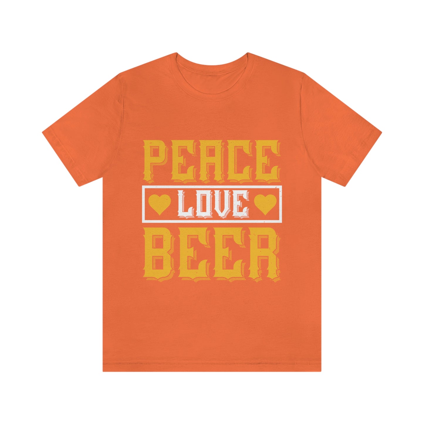 Peace Love Beer - Unisex T-Shirt