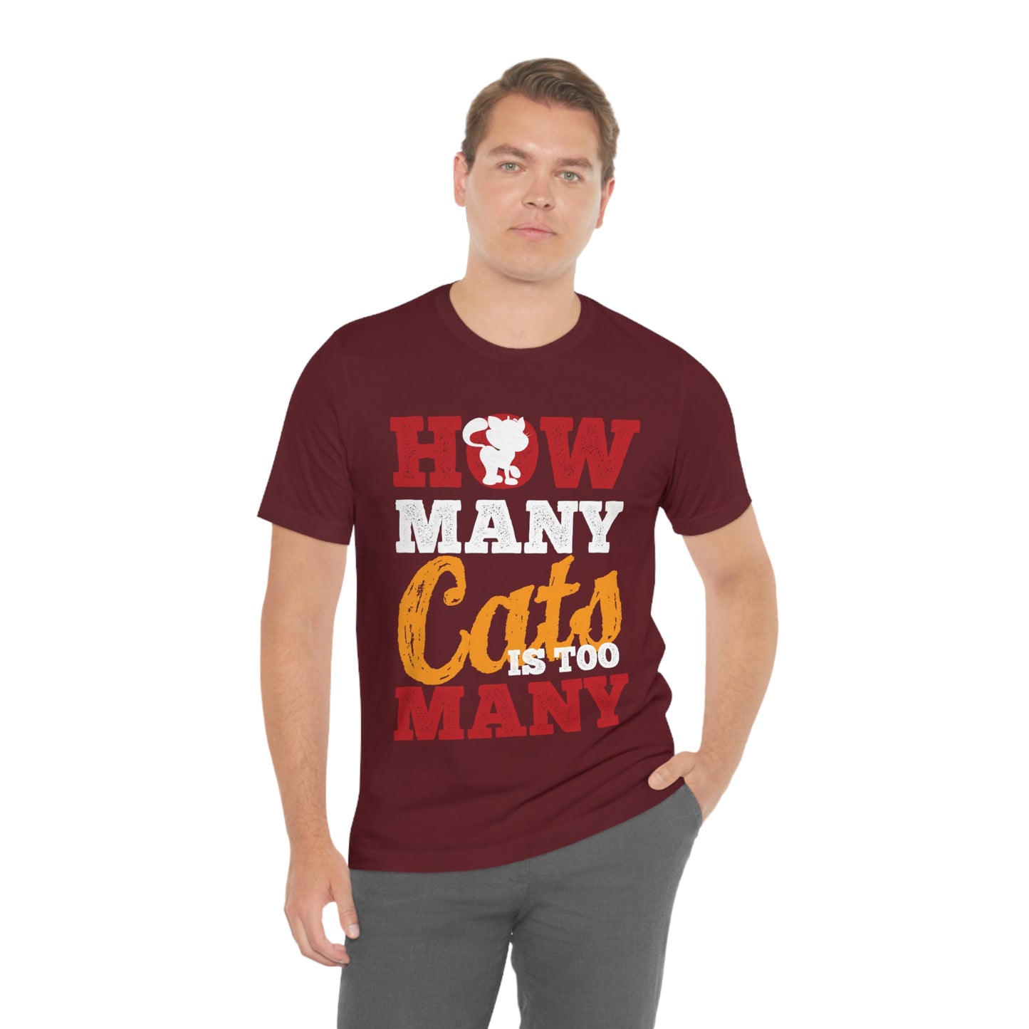 How Many Cats Is Too Many - Unisex T-Shirt
