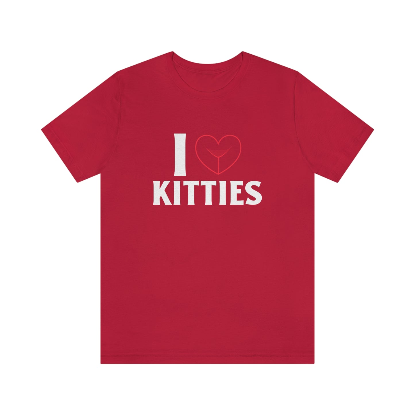 I Heart Kitties - Unisex T-Shirt