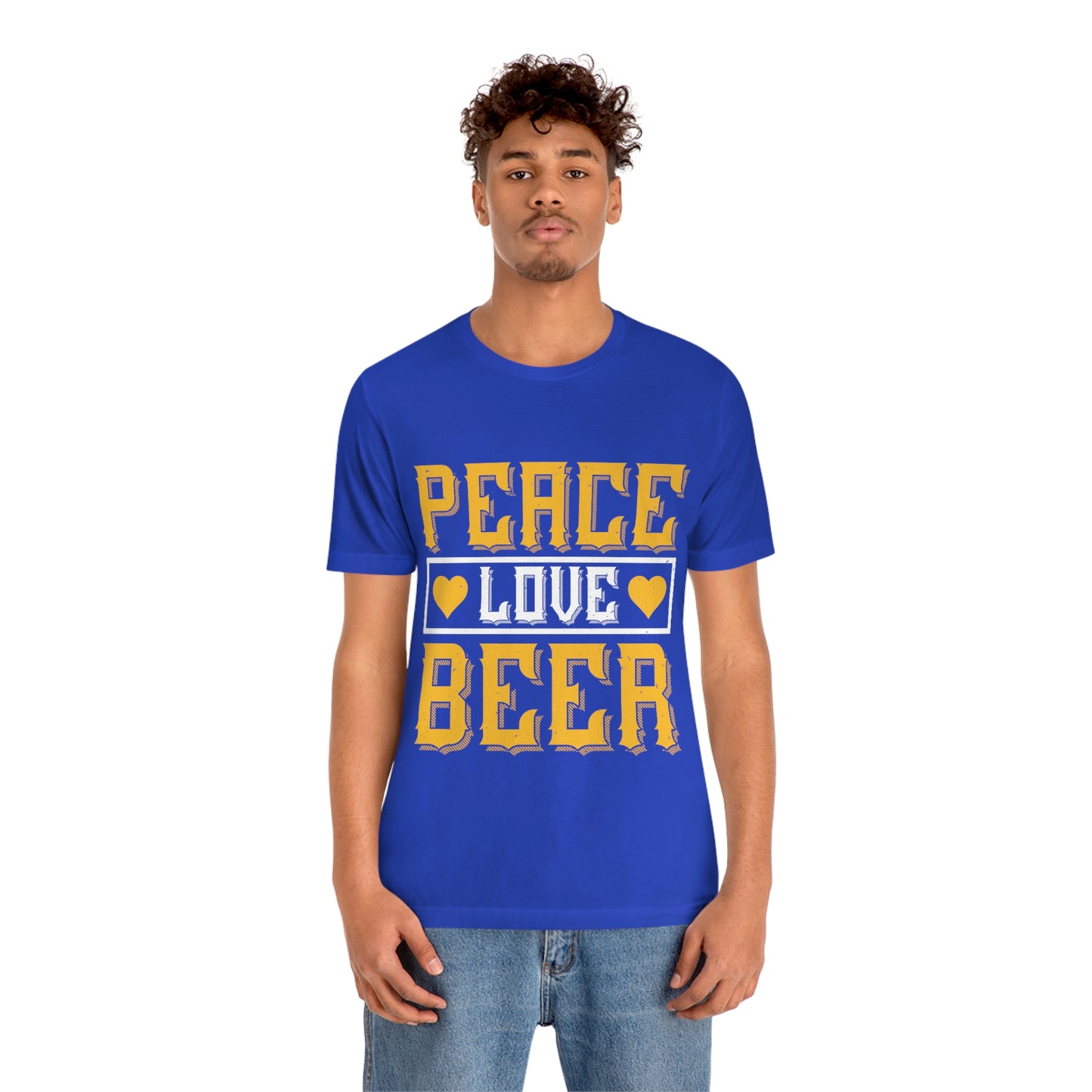 Peace Love Beer - Unisex T-Shirt