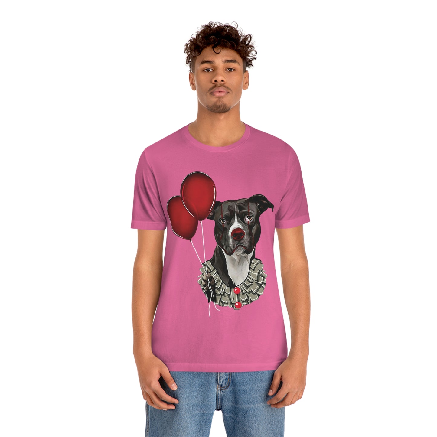 Sad Clown Dog - Unisex T-Shirt
