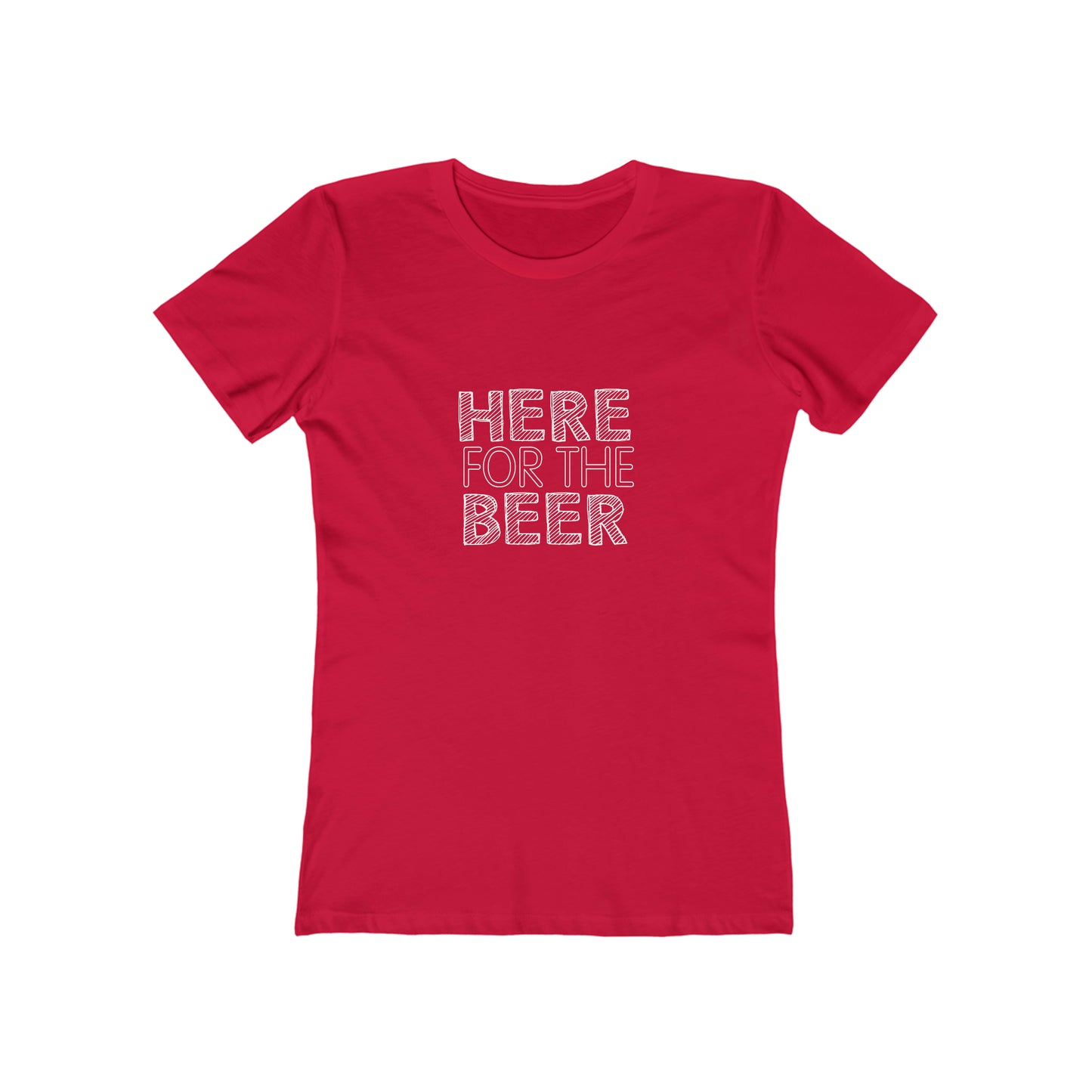 Here For The Beer - Women's T-shirt
