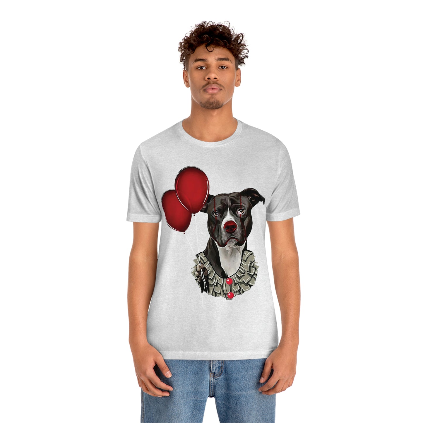 Sad Clown Dog - Unisex T-Shirt