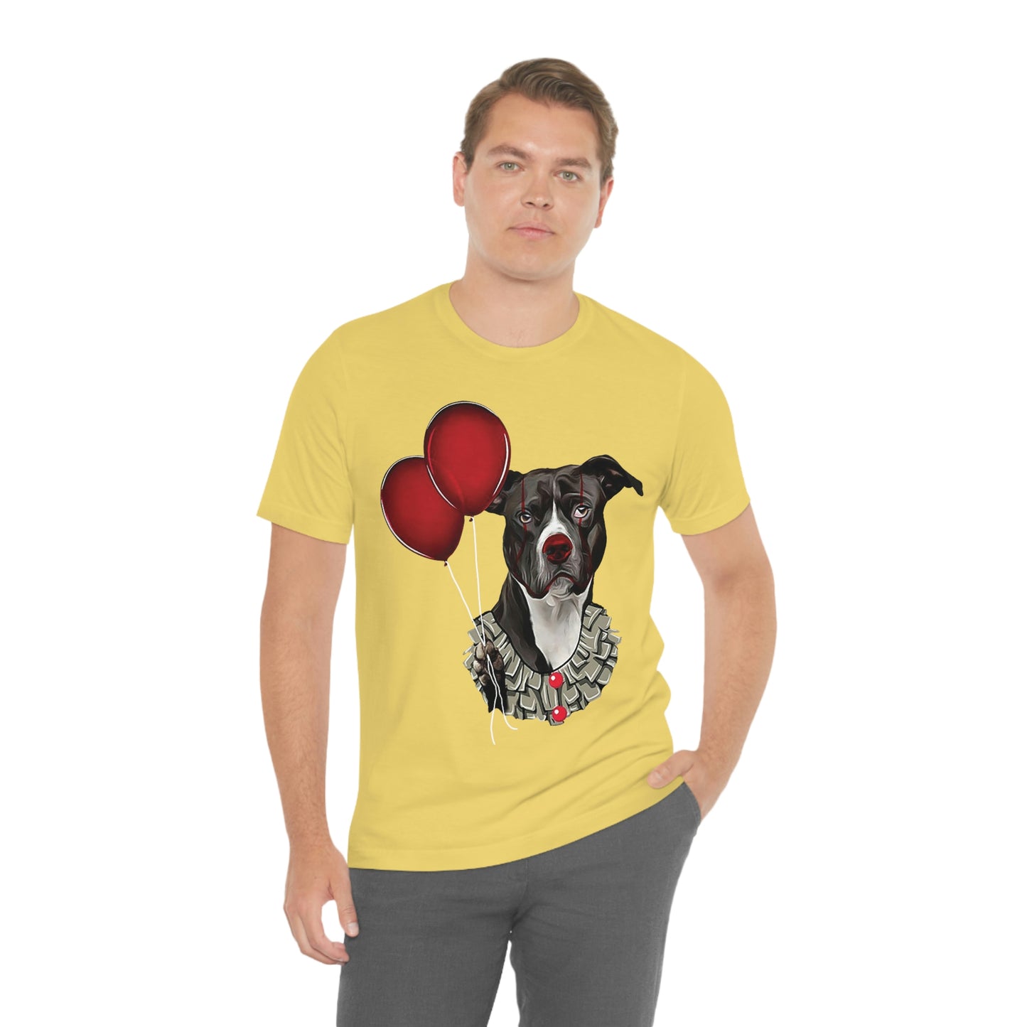 Sad Clown Dog - Unisex T-Shirt