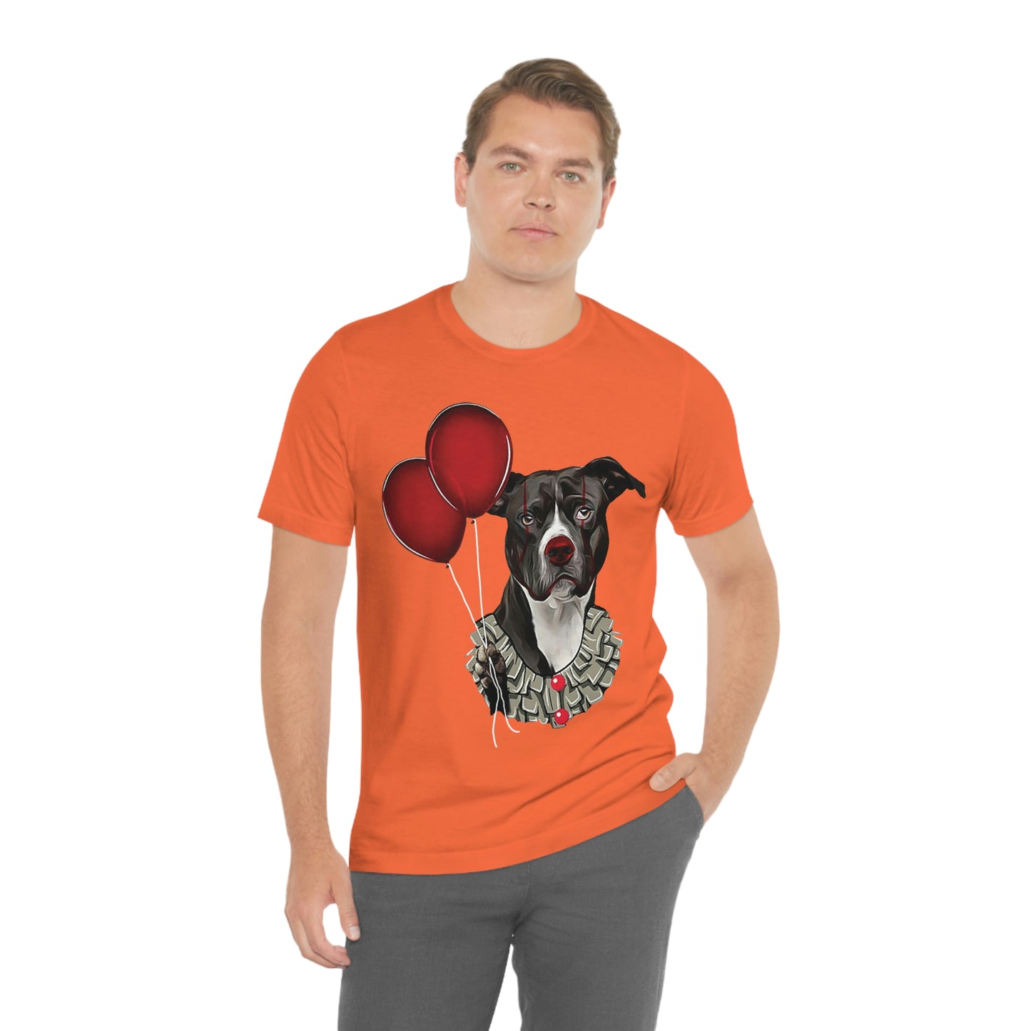 Sad Clown Dog - Unisex T-Shirt