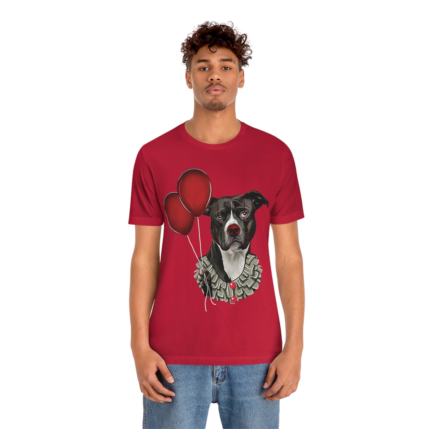 Sad Clown Dog - Unisex T-Shirt