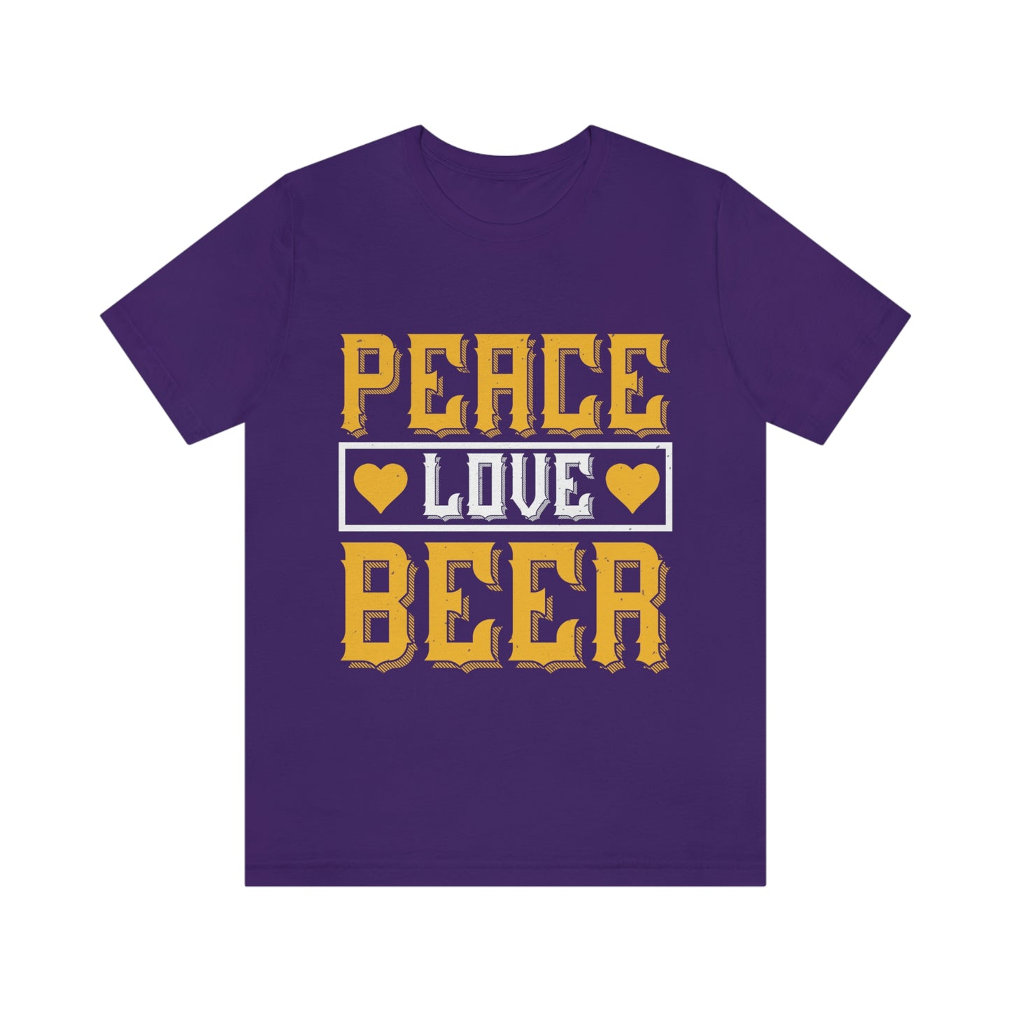 Peace Love Beer - Unisex T-Shirt