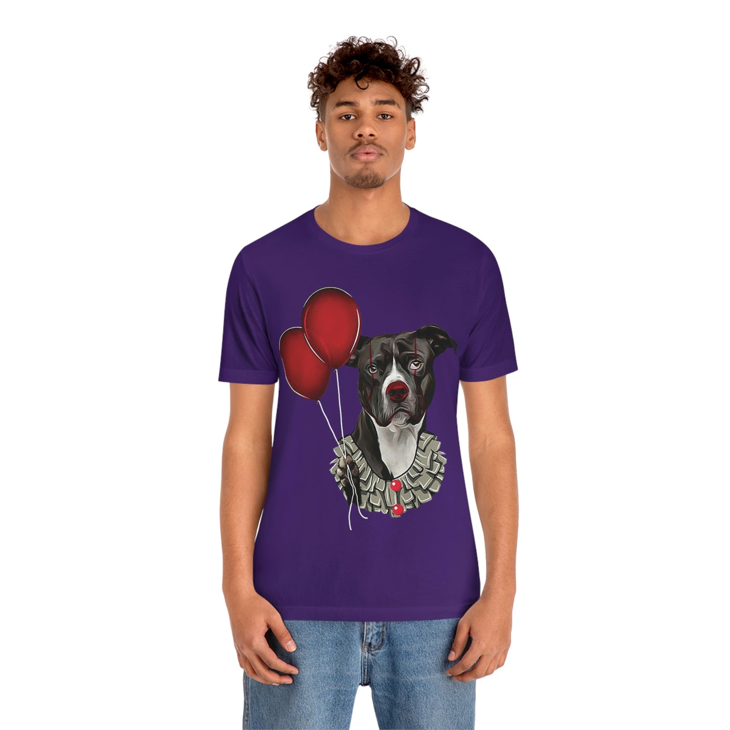 Sad Clown Dog - Unisex T-Shirt
