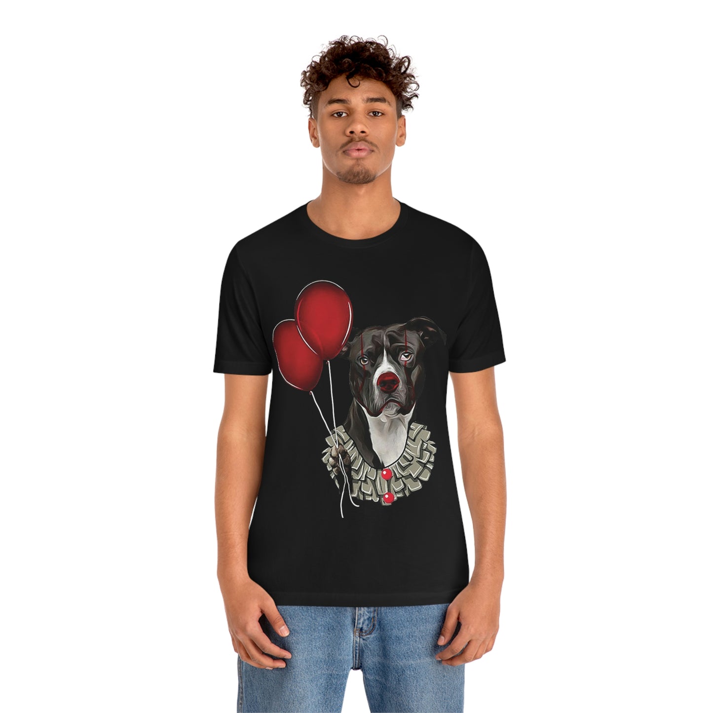 Sad Clown Dog - Unisex T-Shirt