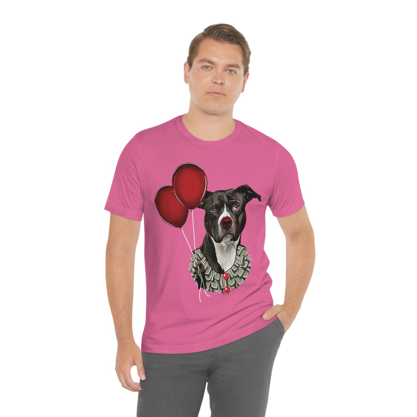 Sad Clown Dog - Unisex T-Shirt