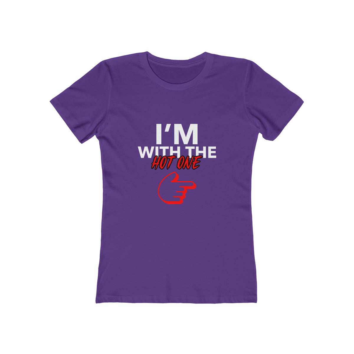 I'm With The Hot One - Women's T-shirt