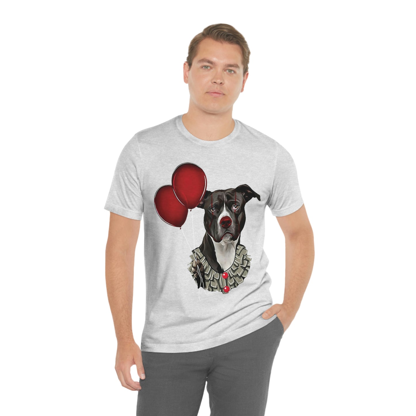Sad Clown Dog - Unisex T-Shirt