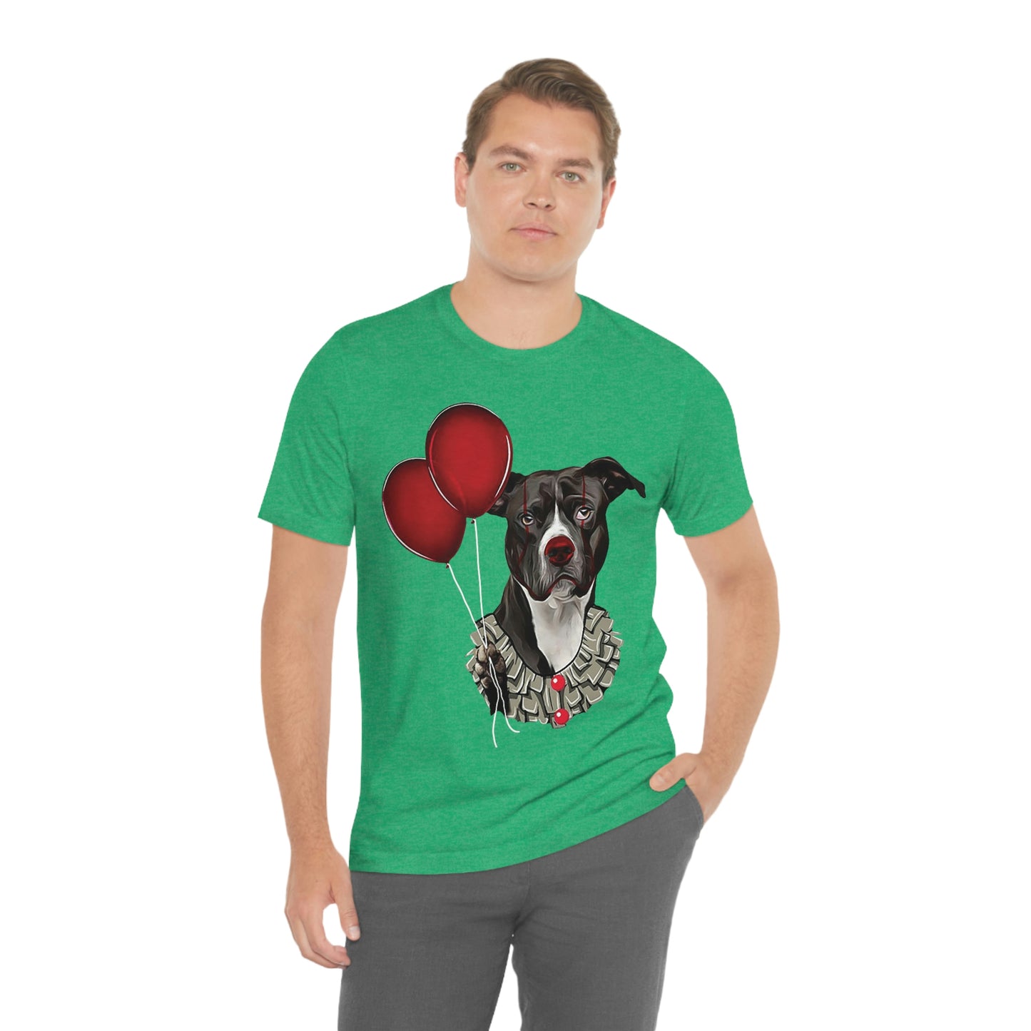 Sad Clown Dog - Unisex T-Shirt