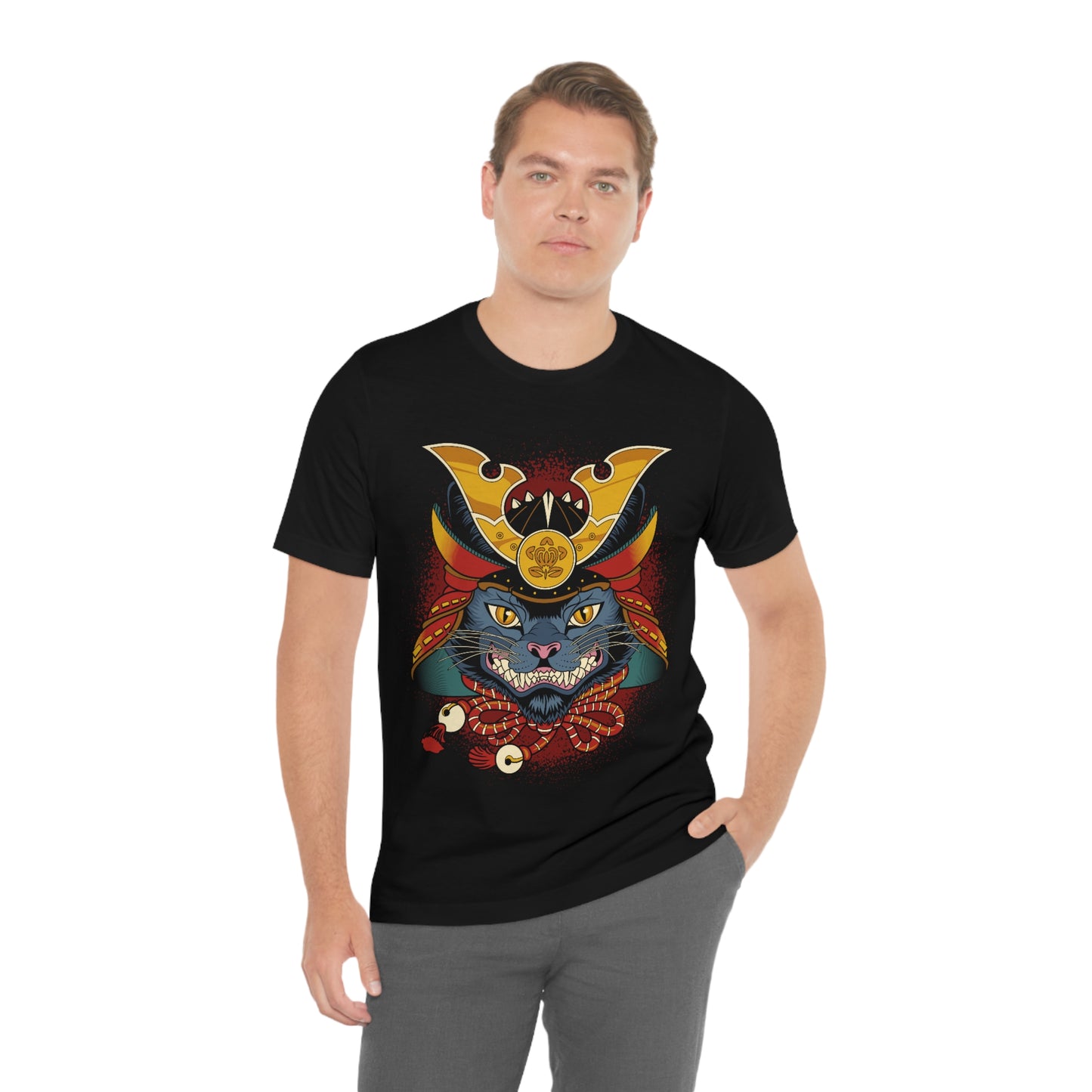 Samurai Cat - Unisex T-Shirt