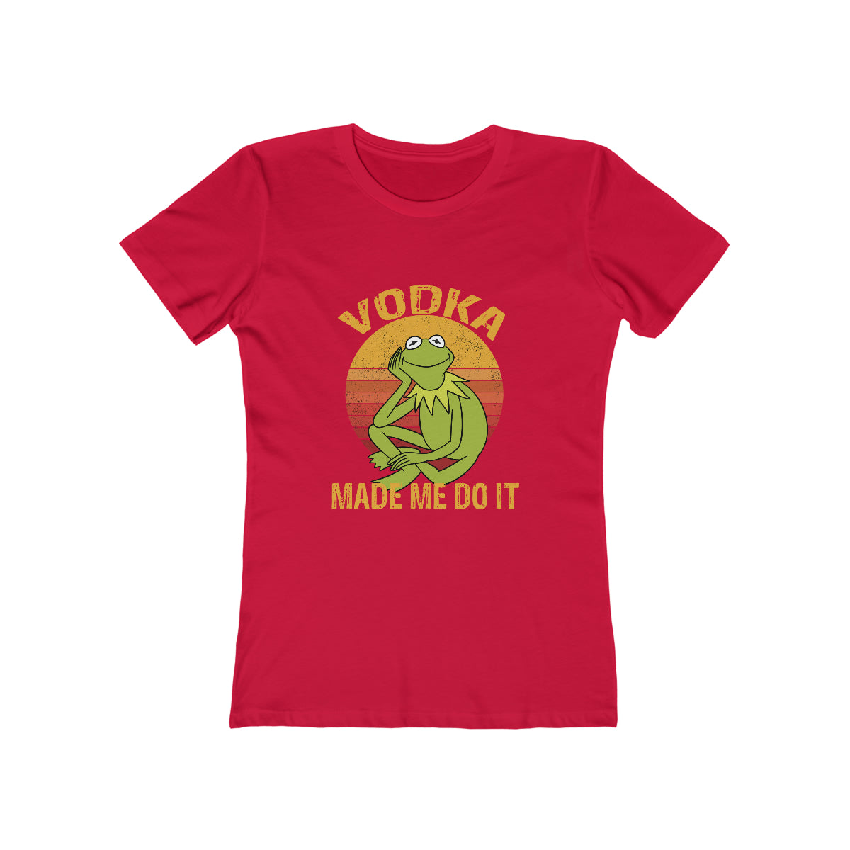 Vodka Made Me Do It - Women's T-shirt