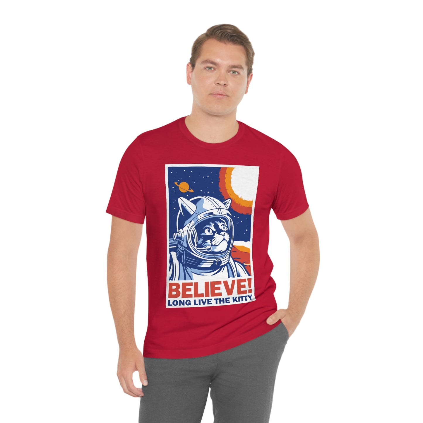 Believe! Long Live The Kitty - Unisex T-Shirt
